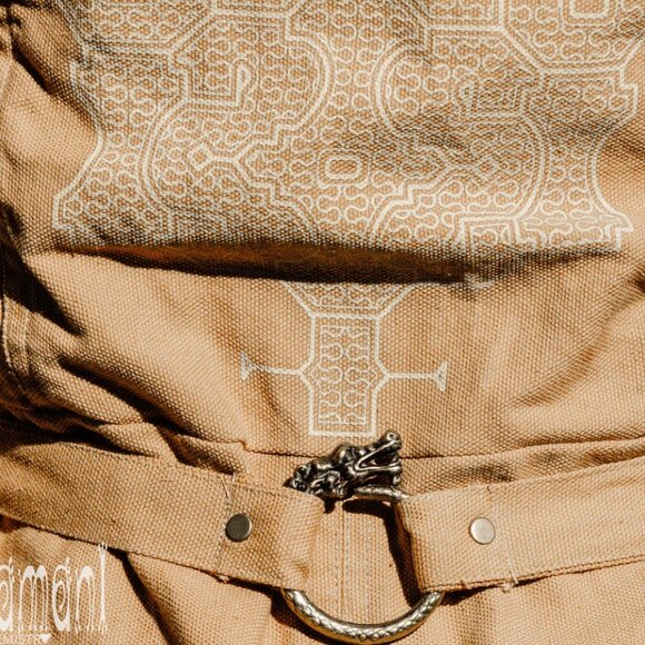 Asymmetric Cotton Canvas Coat - Picture 8 of 11